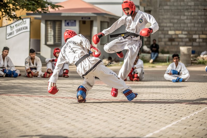Taekwondo self-defense